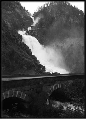 Waterfall Norway 50x70